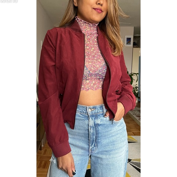 Maroon summer jacket - Picture 10 of 10